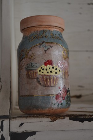 σομόν βάζο cup-cakes"
